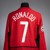 Cristiano Ronaldo Manchester United no.7 home jersey prepared for the match v VfB Stuttgart, in the 2003 UEFA Champions League Group E 