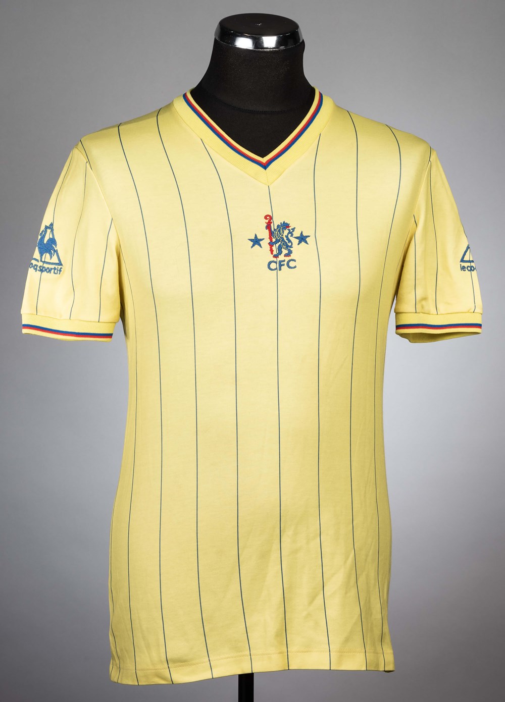 Clive Walker's 1983 match-worn Chelsea FC no.11 jersey