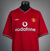 Juan Sebastian Veron red Manchester United No.4 home shirt, season 2001-02