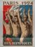 Large official poster for the 1924 Paris Olympic Games.