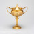 Gold horse racing trophy for the 1936 Chepstow Summer Cup