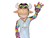 B2022 Perry Mascot Multicolour Statue