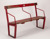 Manchester United an original supporters two seat bench