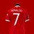 Cristiano Ronaldo signed red Manchester United no.7 home jersey