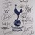Tottenham Hotspur 'Legends' signed white signage board