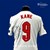 Harry Kane signed white England FIFA World Cup Qatar 2022 Qualifier no.9 jersey v San Marino