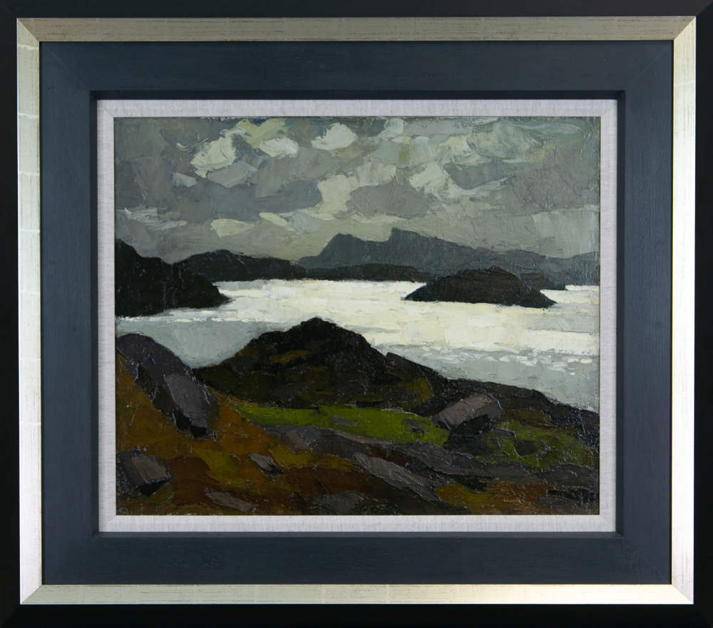 'Skye from Harris Outer Hebrides' by Sir Kyffin Williams