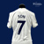 Son Heung-min signed white Tottenham Hotspur no.7 home jersey, season 2021-22