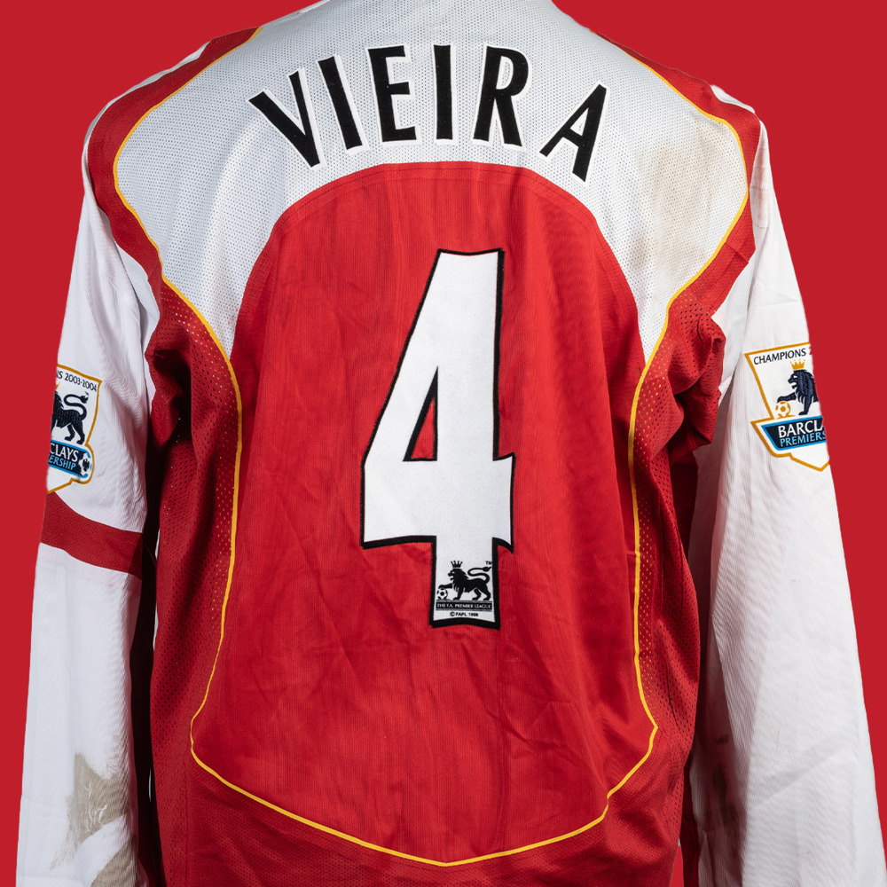 Patrick Vieira's 2005 home jersey