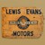 Vintage Lewis Evans Motors, Vauxhall Bedford Service advertising flag