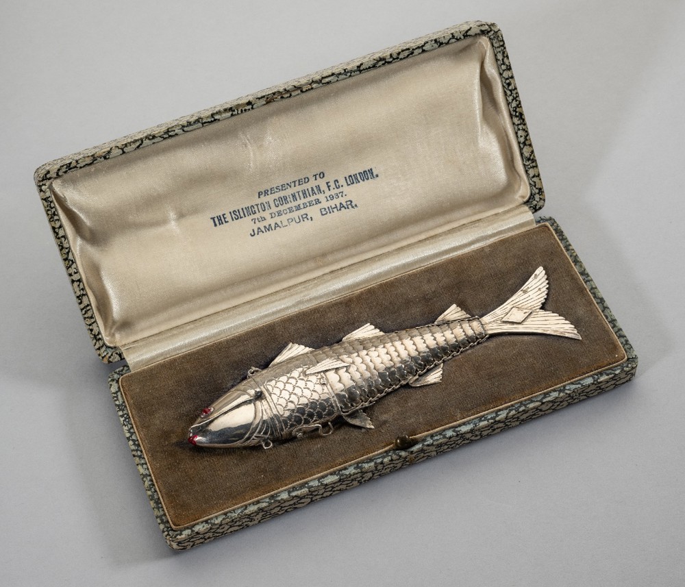 Indian silver articulated fish