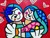 Romero Britto (Brazilian, b.1963) 'Love Me Tender'